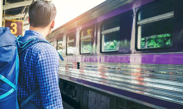 Train en Thailande