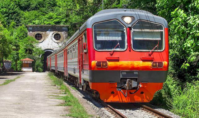 Train en Thailande